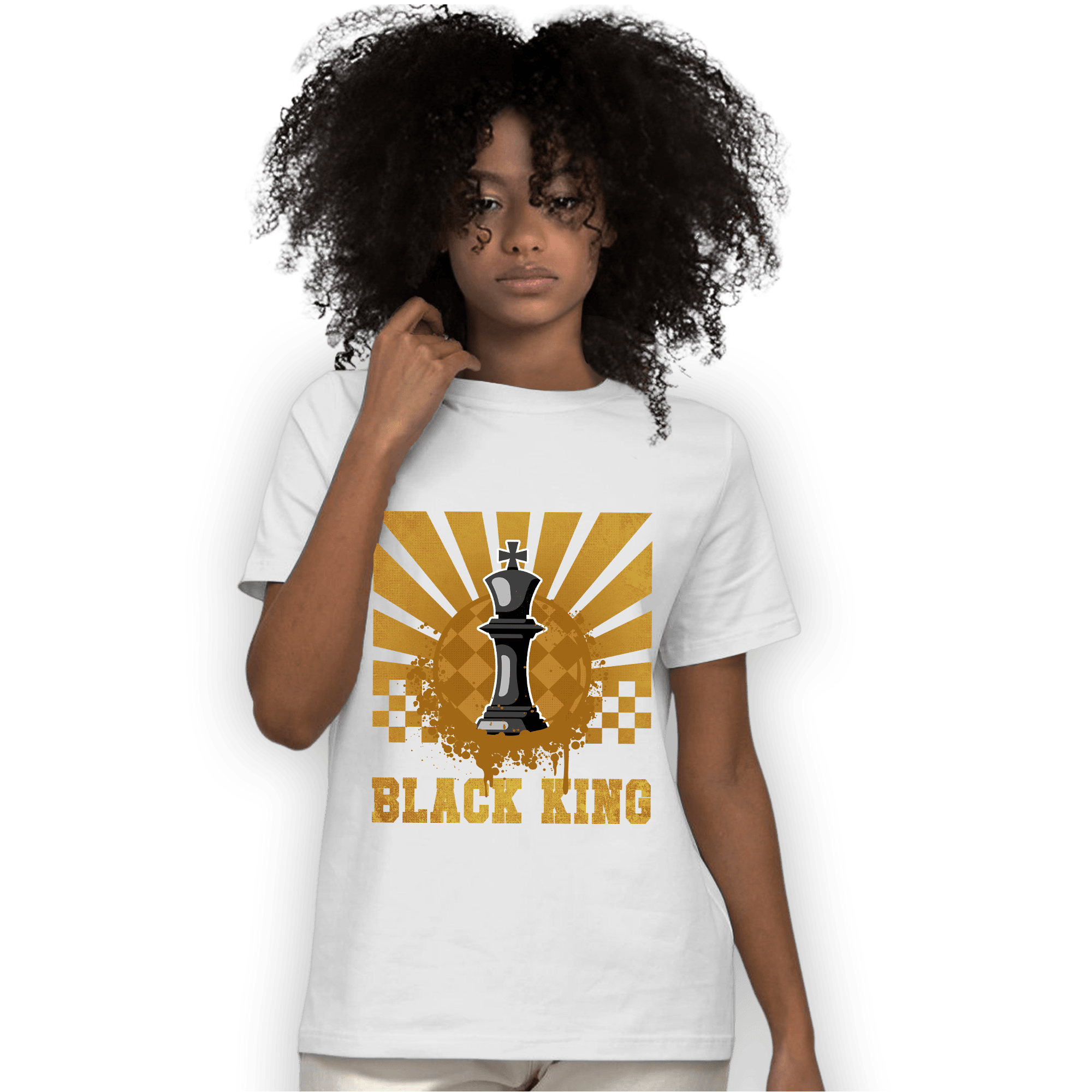 Wheat 13s T Shirt Match Black King Collection - NastyJamz