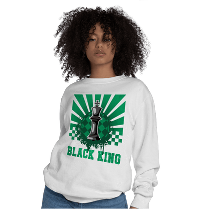 Celtic Lucky Green 1s Sweatshirt Match Black King Collection - NastyJamz
