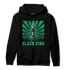 Celtic Lucky Green 1s Hoodie Match Black King Collection - NastyJamz