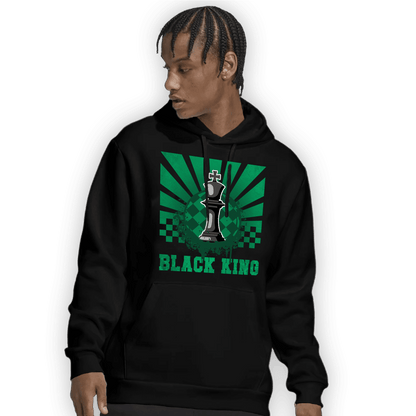 Celtic Lucky Green 1s Hoodie Match Black King Collection - NastyJamz