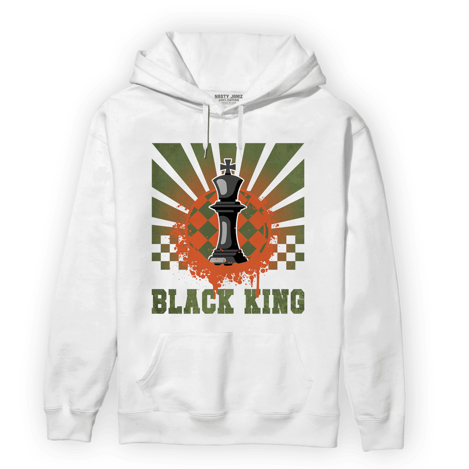 High OG Celadon 1s Hoodie Match Black King Collection - NastyJamz