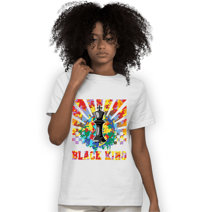 Mid GS Six Championships 1s T Shirt Match Black King Collection - NastyJamz