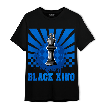 Royal Reimagined 1s T Shirt Match Black King Collection - NastyJamz