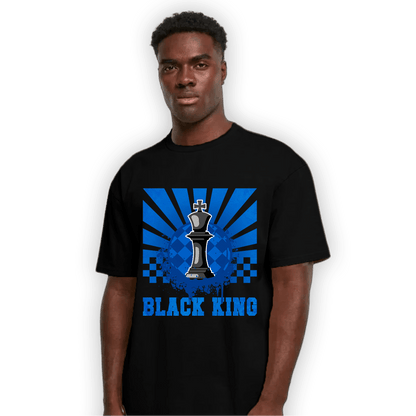 Royal Reimagined 1s T Shirt Match Black King Collection - NastyJamz