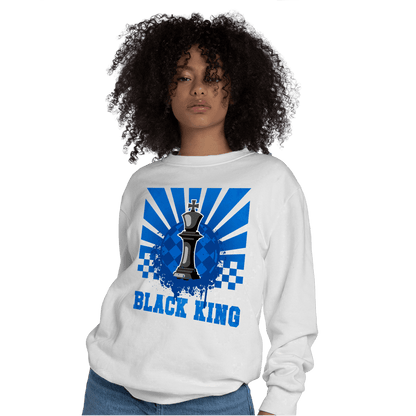 Royal Reimagined 1s Sweatshirt Match Black King Collection - NastyJamz