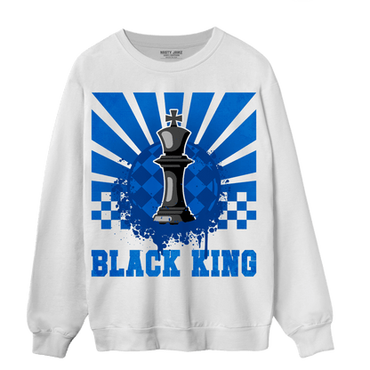 Royal Reimagined 1s Sweatshirt Match Black King Collection - NastyJamz