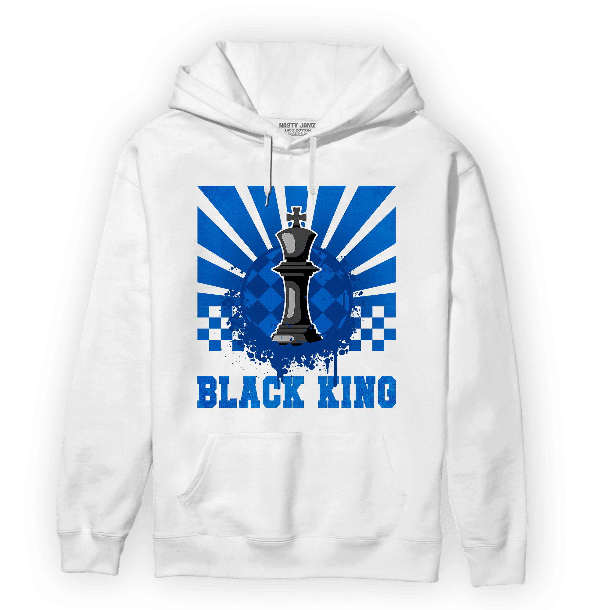 Royal Reimagined 1s Hoodie Match Black King Collection - NastyJamz
