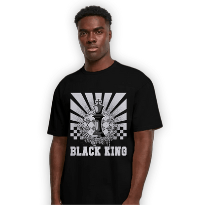 Off Noir 3s T Shirt Match Black King Collection - NastyJamz
