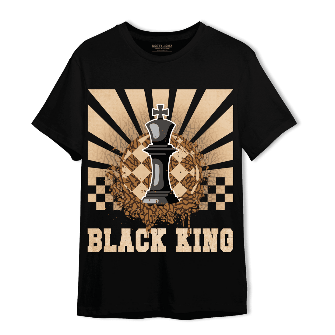 Palomino 3s T Shirt Match Black King Collection - NastyJamz
