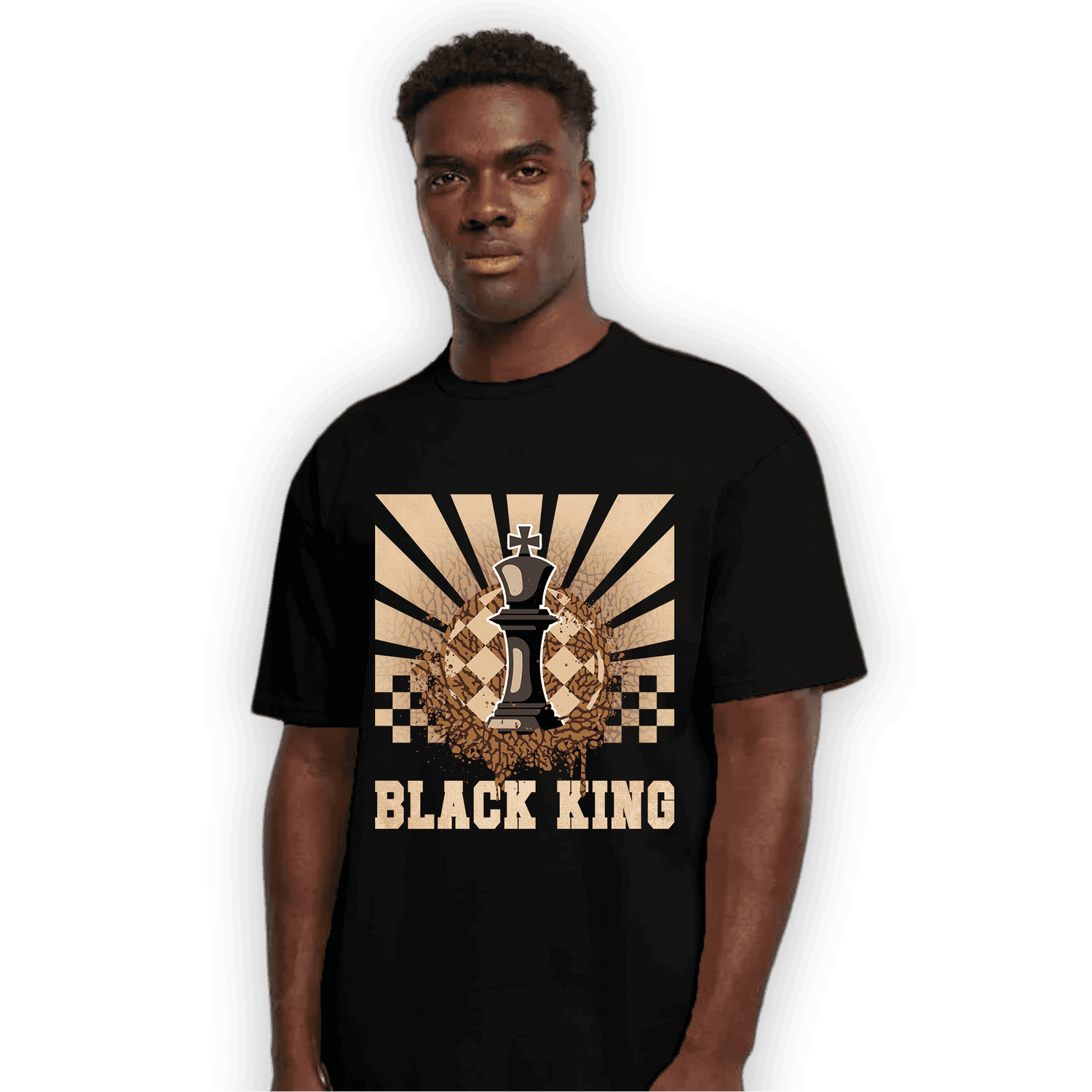 Palomino 3s T Shirt Match Black King Collection - NastyJamz
