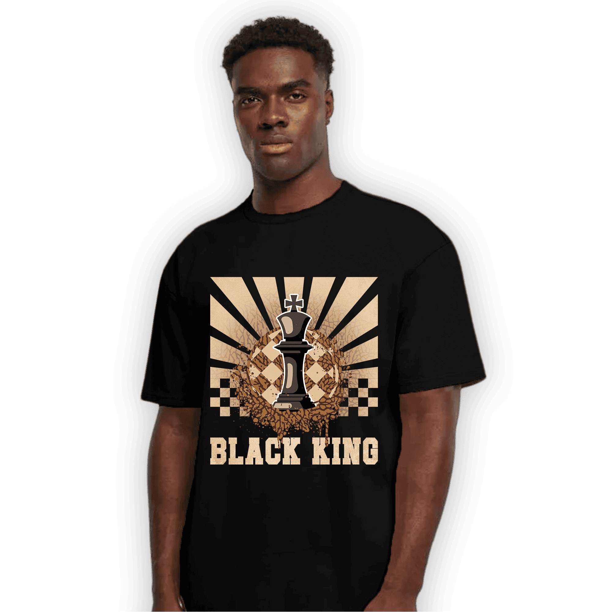 Palomino 3s T Shirt Match Black King Collection - NastyJamz