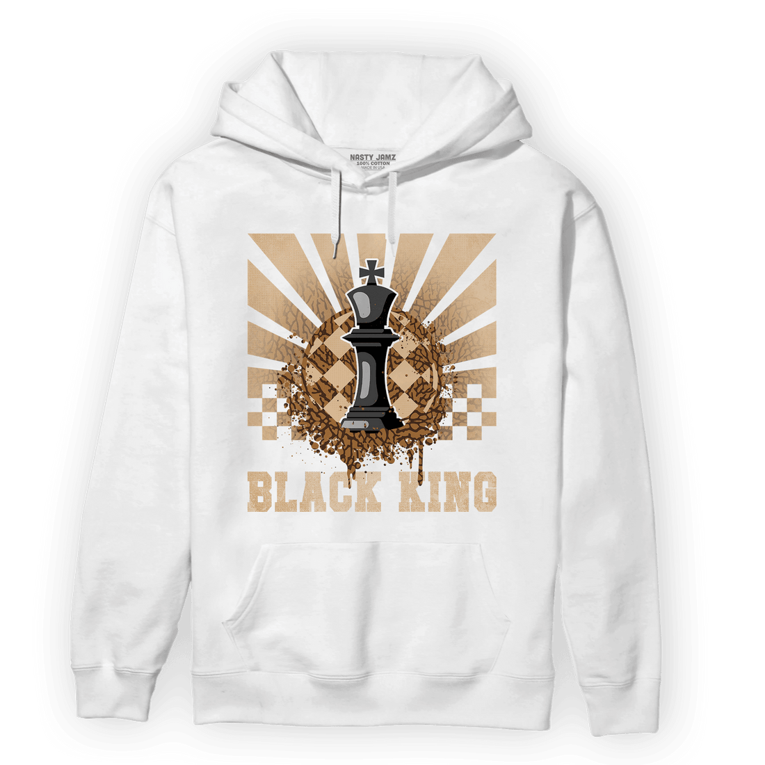 Palomino 3s Hoodie Match Black King Collection - NastyJamz
