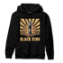 Cacao Wow 4s Hoodie Match Black King Collection - NastyJamz