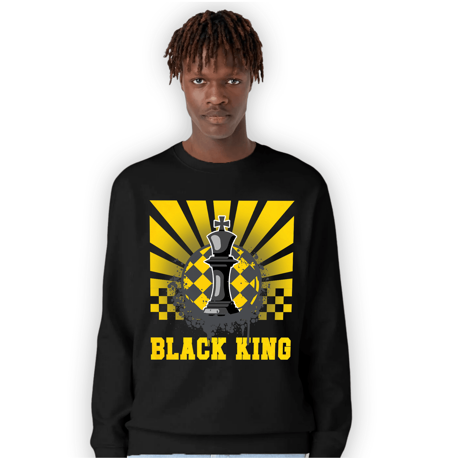 Thunder 4s Sweatshirt Match Black King Collection - NastyJamz