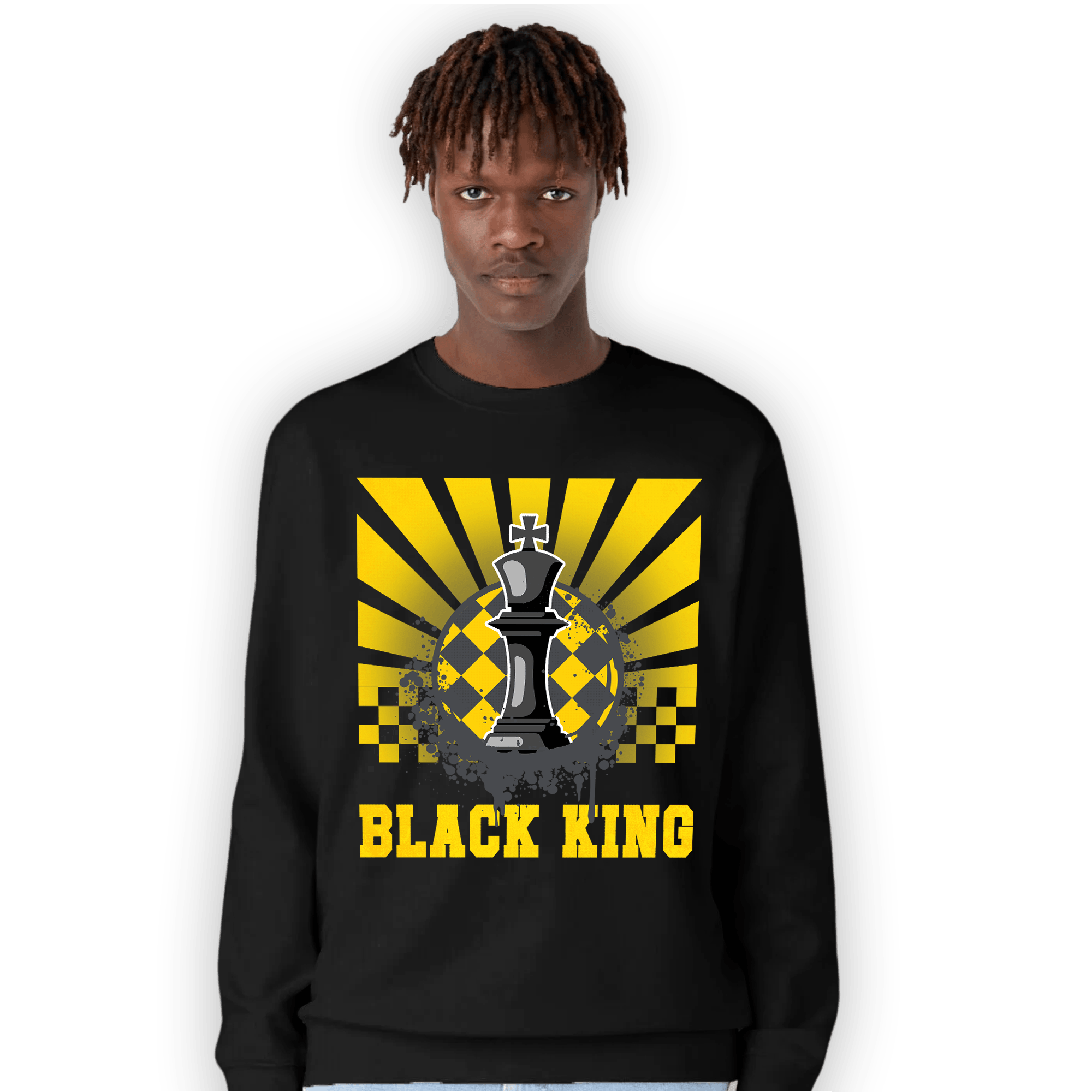 Thunder 4s Sweatshirt Match Black King Collection - NastyJamz