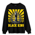 Thunder 4s Sweatshirt Match Black King Collection - NastyJamz