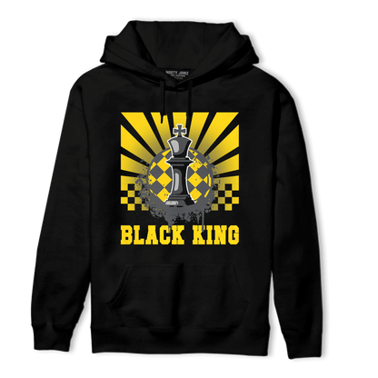 Thunder 4s Hoodie Match Black King Collection - NastyJamz