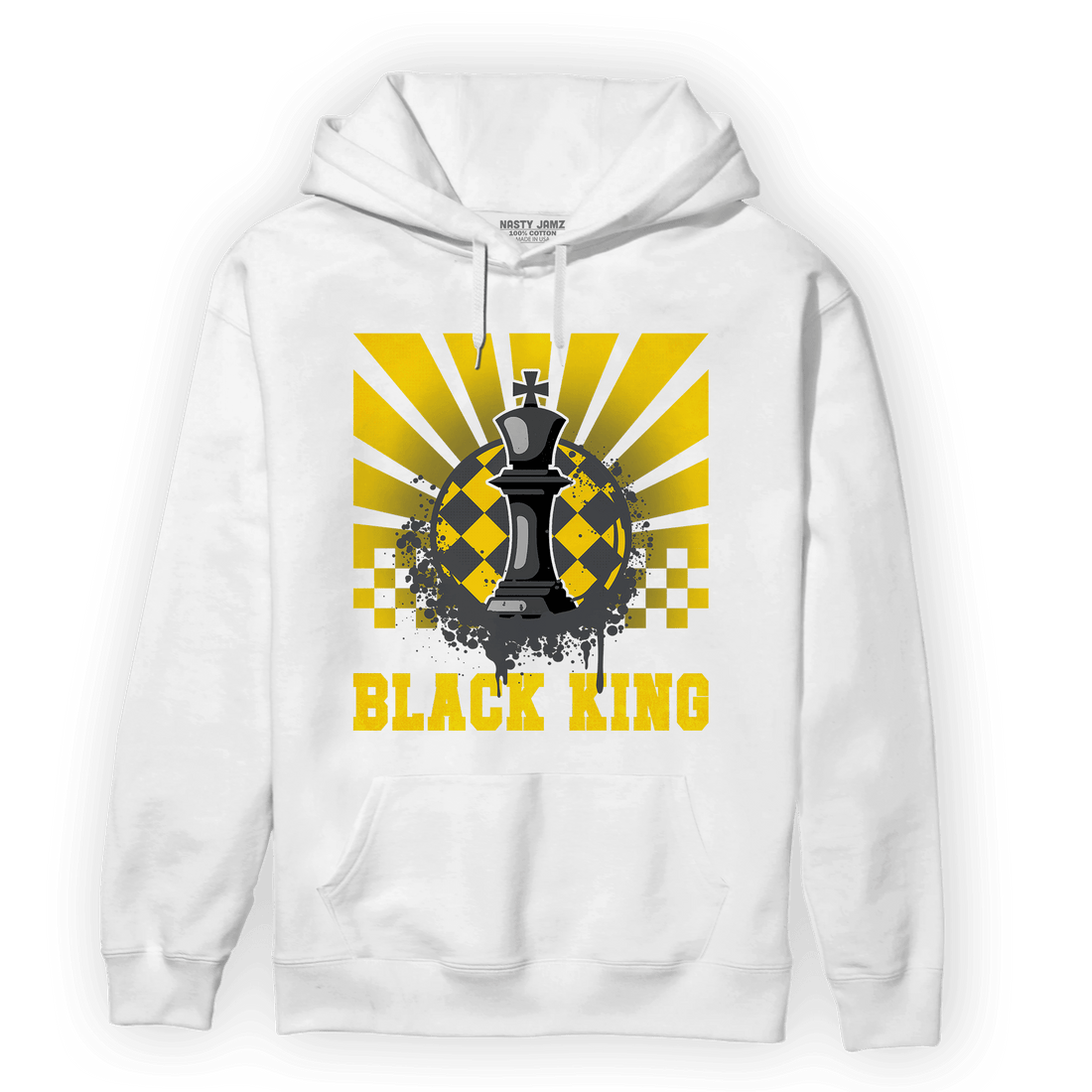 Thunder 4s Hoodie Match Black King Collection - NastyJamz