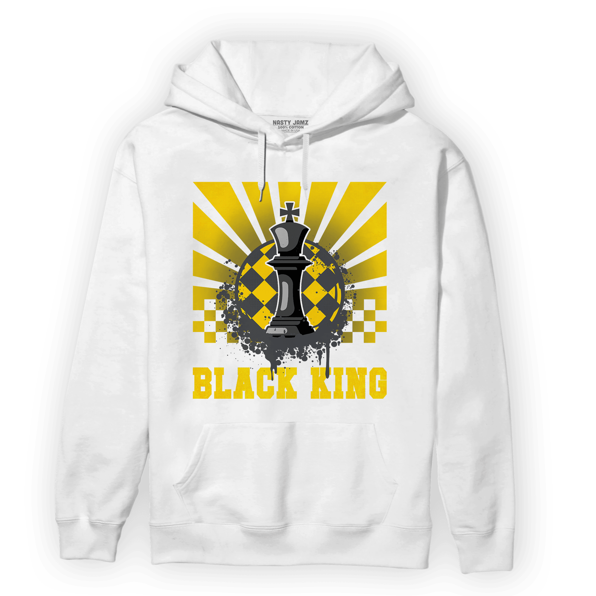 Thunder 4s Hoodie Match Black King Collection - NastyJamz