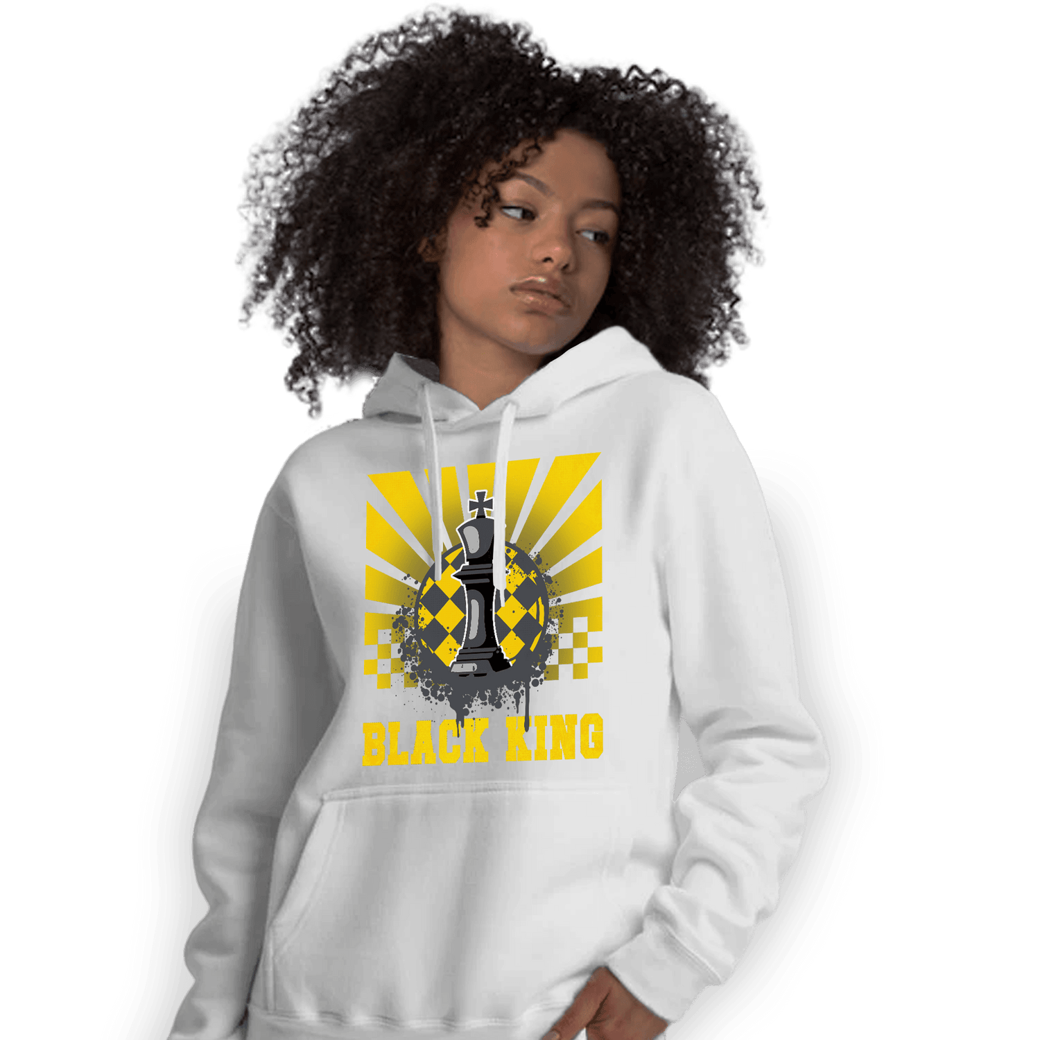 Thunder 4s Hoodie Match Black King Collection - NastyJamz