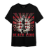Plaid 5s T Shirt Match Black King Collection - NastyJamz
