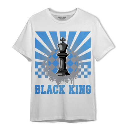 University Blue 5s T Shirt Match Black King Collection - NastyJamz