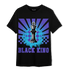 Aqua 6s T Shirt Match Black King Collection - NastyJamz