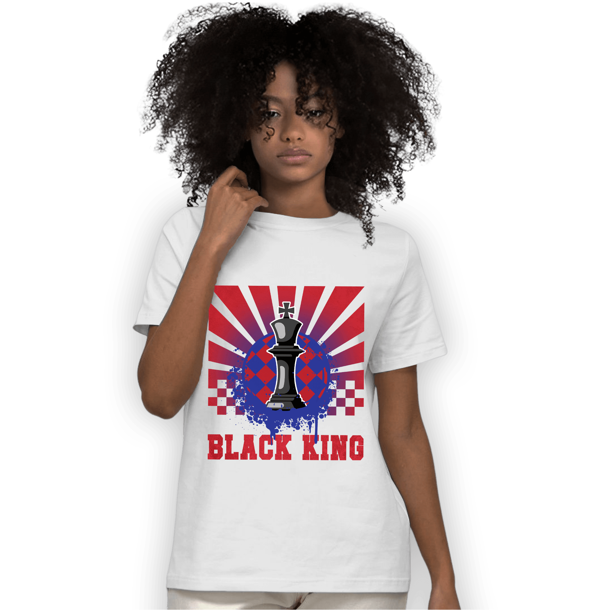 Playoffs 8s T Shirt Match Black King Collection - NastyJamz