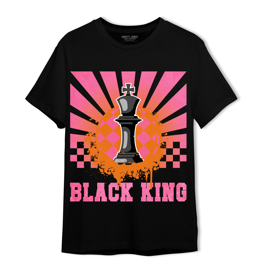 SB Dunk Blossom T Shirt Match Black King Collection - NastyJamz