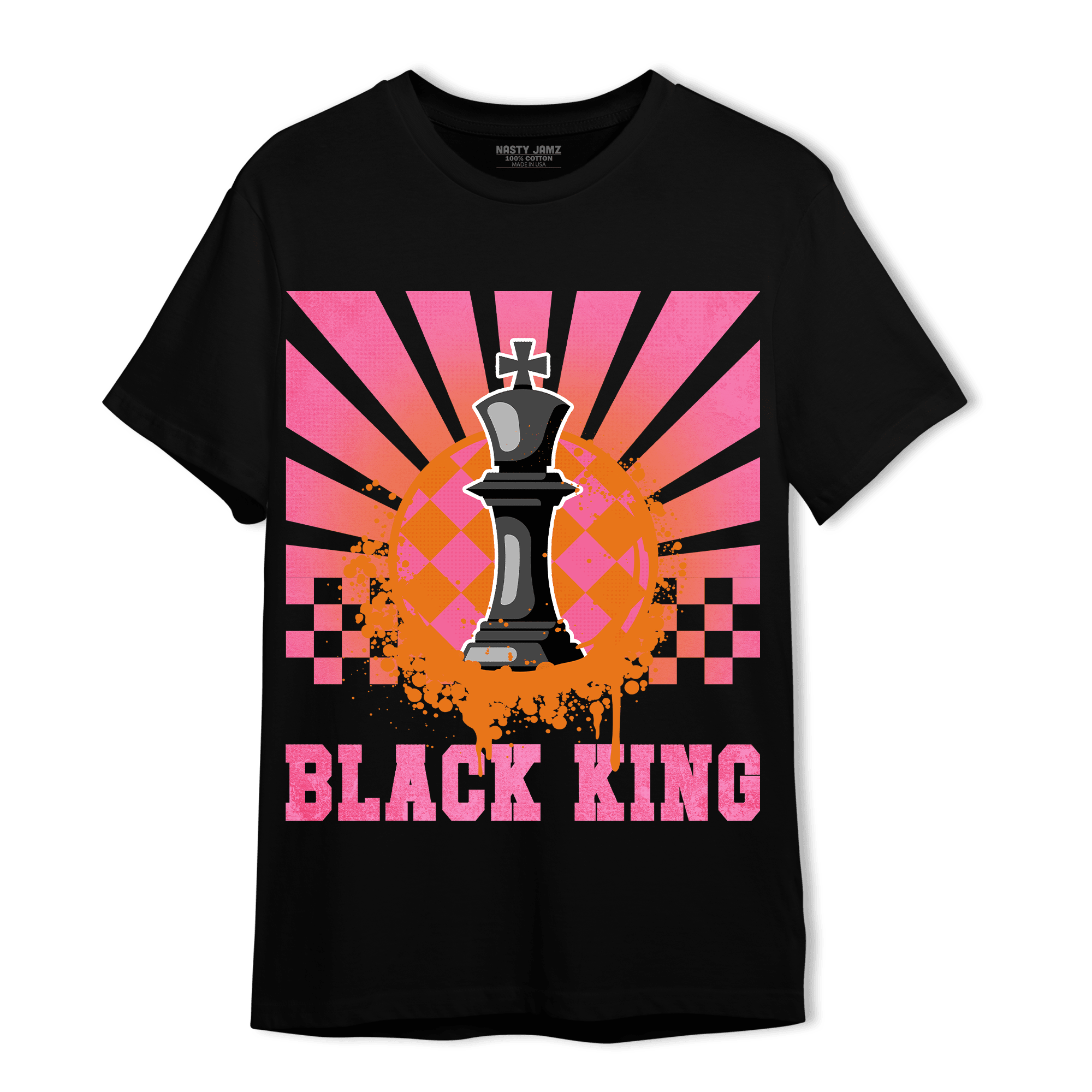 SB Dunk Blossom T Shirt Match Black King Collection - NastyJamz
