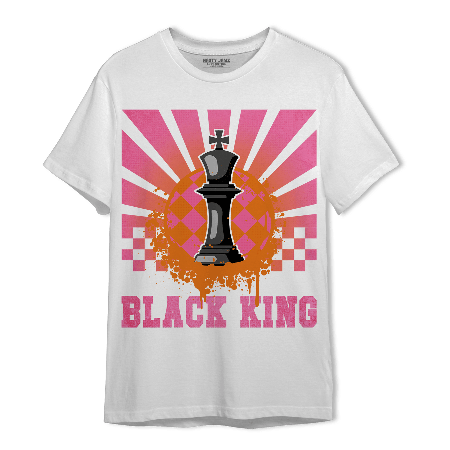 SB Dunk Blossom T Shirt Match Black King Collection - NastyJamz