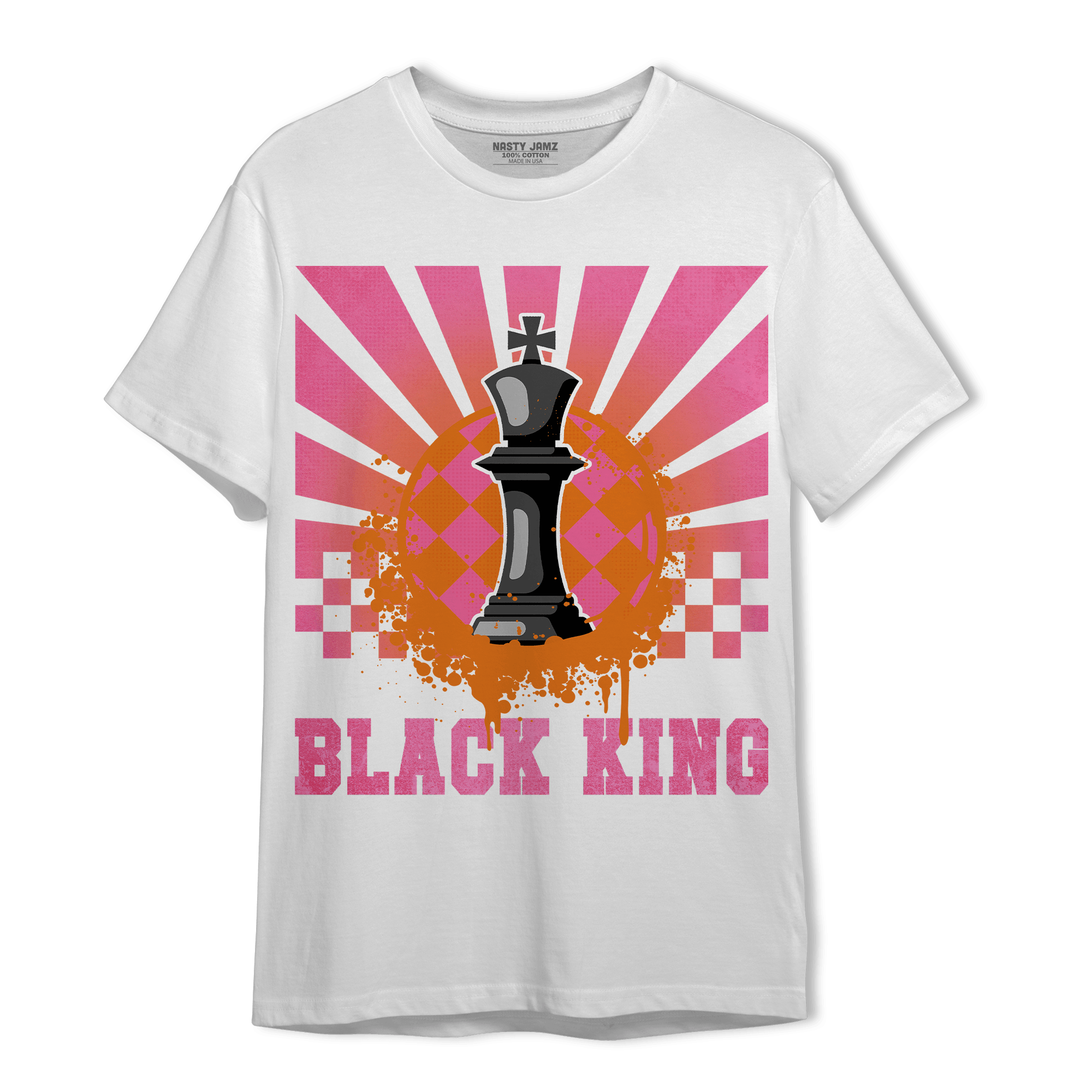 SB Dunk Blossom T Shirt Match Black King Collection - NastyJamz