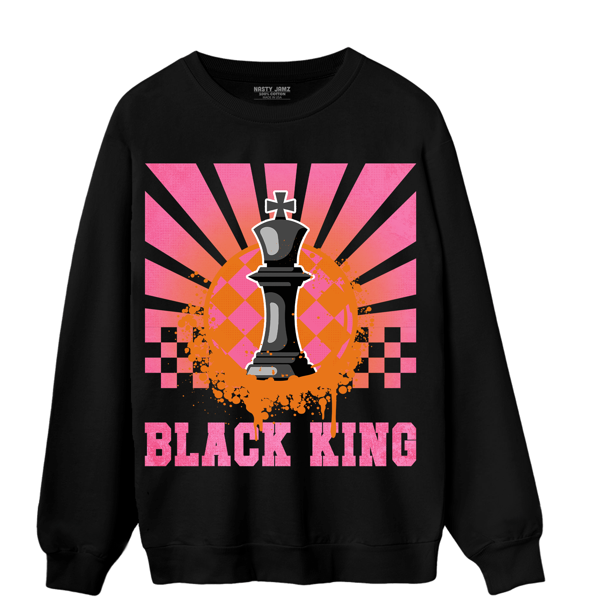 SB Dunk Blossom Sweatshirt Match Black King Collection - NastyJamz
