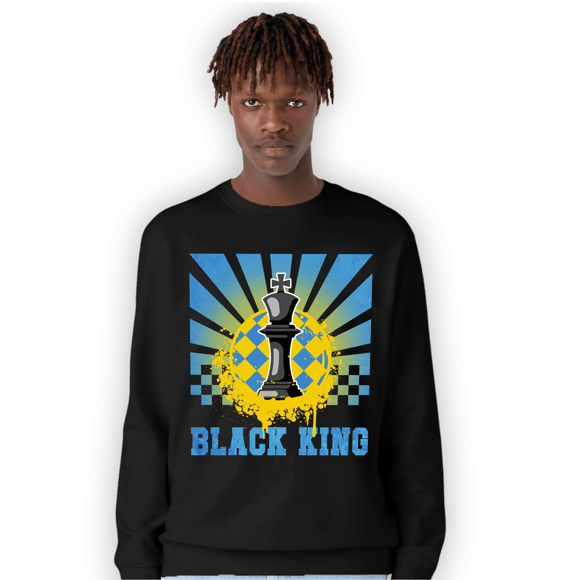 SB Dunk Bubbles Sweatshirt Match Black King Collection - NastyJamz