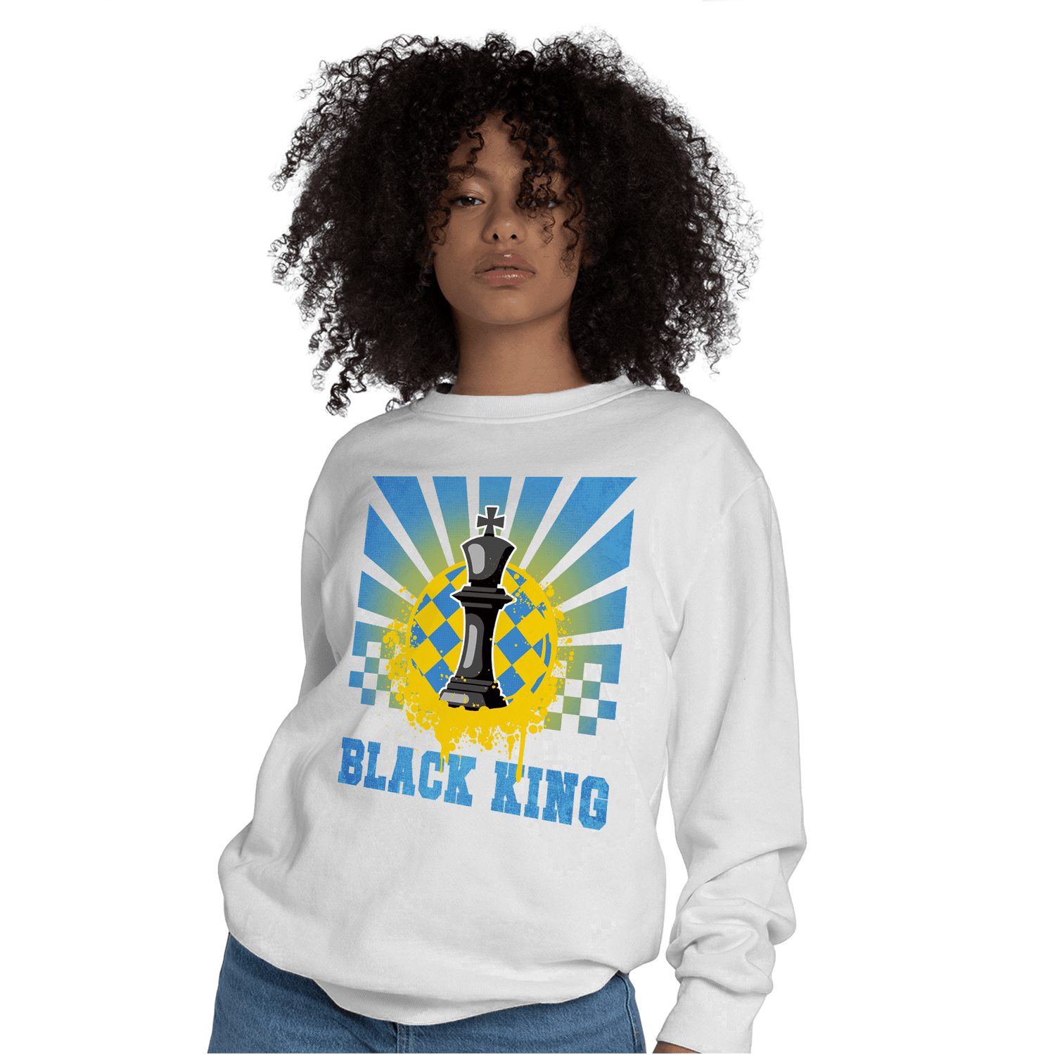 SB Dunk Bubbles Sweatshirt Match Black King Collection - NastyJamz