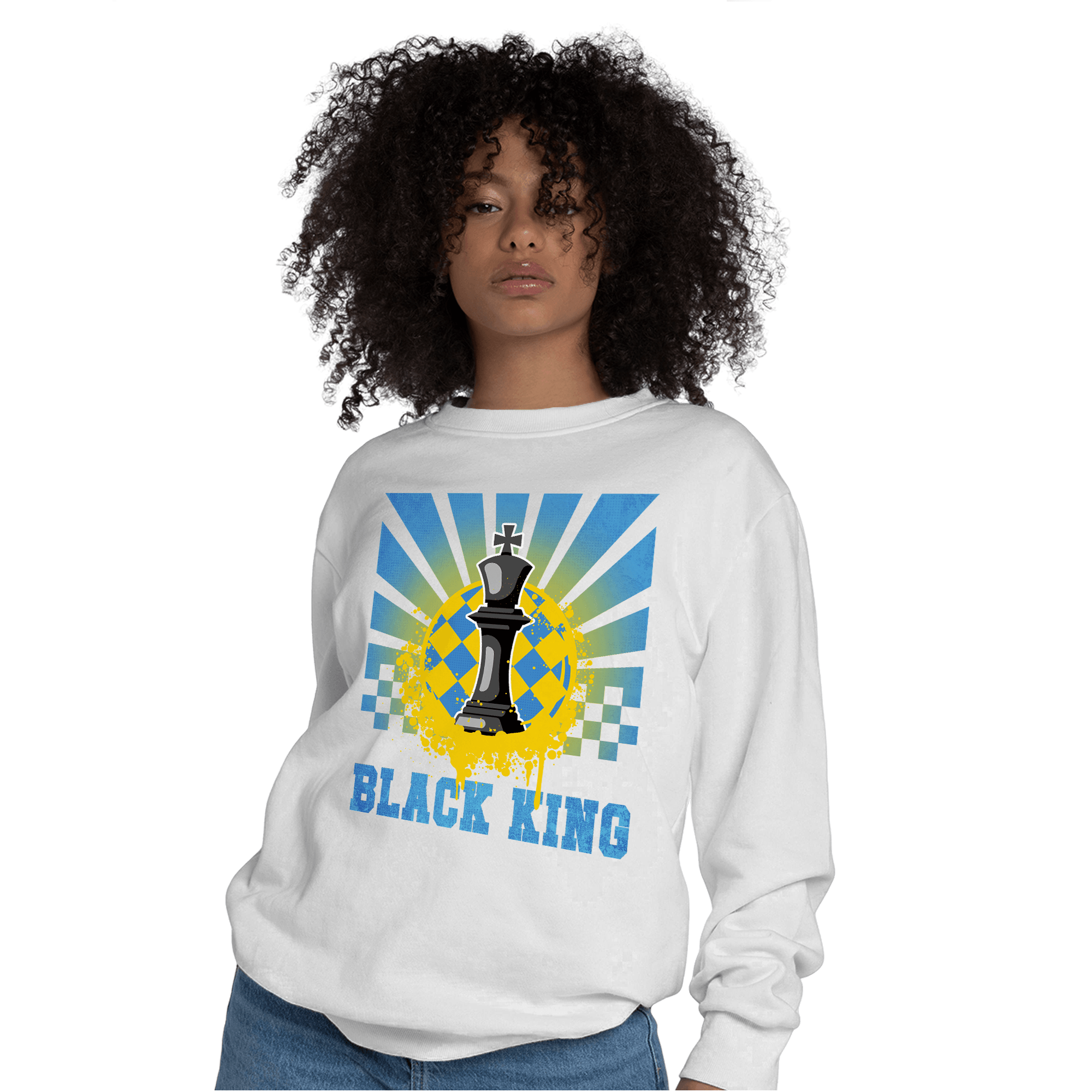 SB Dunk Bubbles Sweatshirt Match Black King Collection - NastyJamz