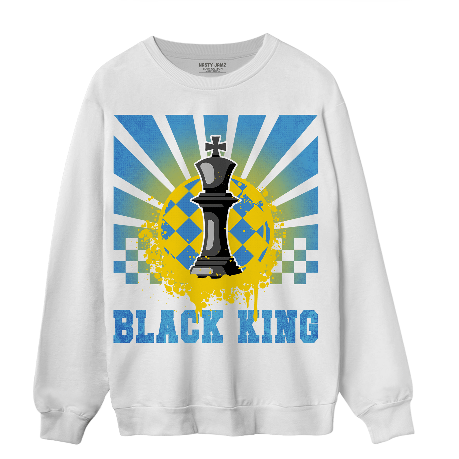 SB Dunk Bubbles Sweatshirt Match Black King Collection - NastyJamz