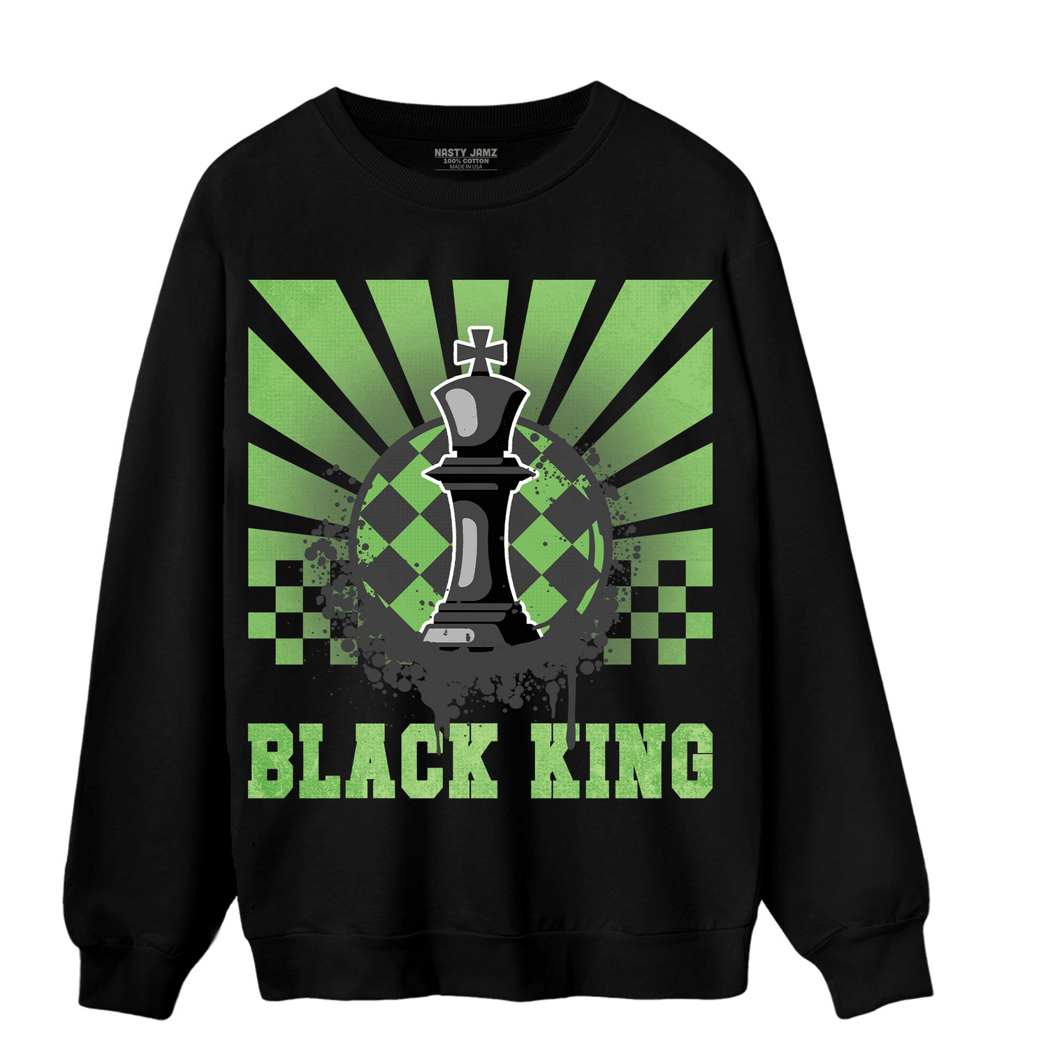 SB Dunk Buttercup Sweatshirt Match Black King Collection - NastyJamz