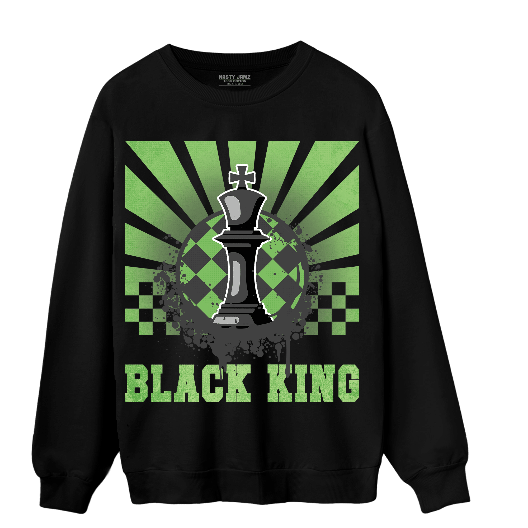 SB Dunk Buttercup Sweatshirt Match Black King Collection - NastyJamz
