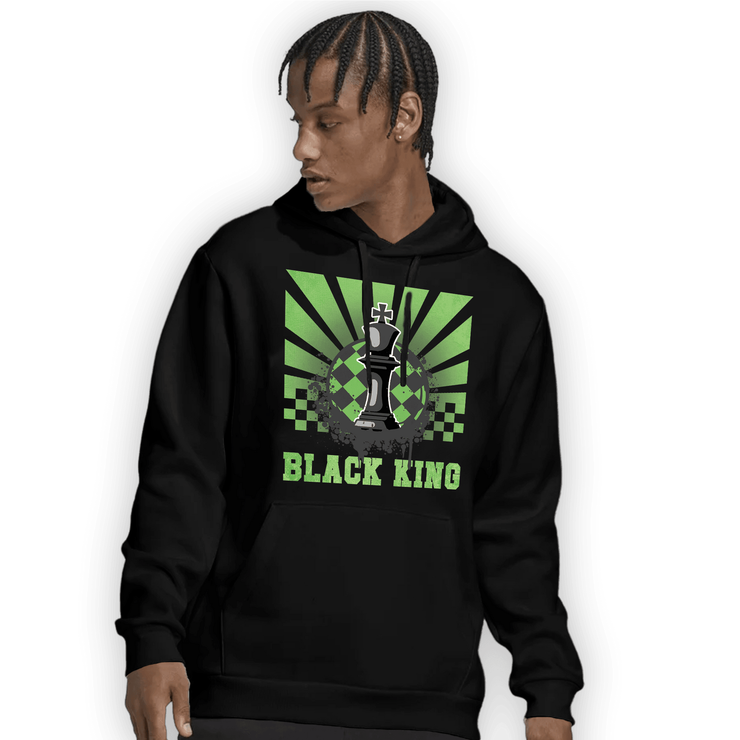 SB Dunk Buttercup Hoodie Match Black King Collection - NastyJamz