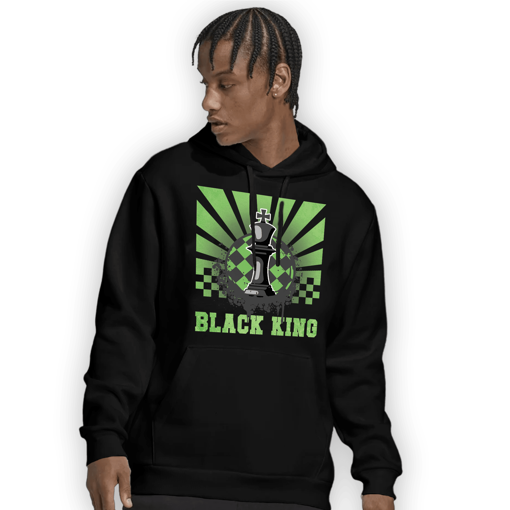 SB Dunk Buttercup Hoodie Match Black King Collection - NastyJamz