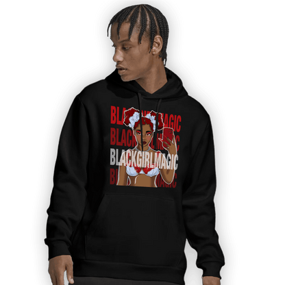 Cherry 11s Hoodie Match Black Magic Girl Selfie - NastyJamz