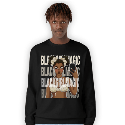Gratitude 11s Sweatshirt Match Black Magic Girl Selfie - NastyJamz