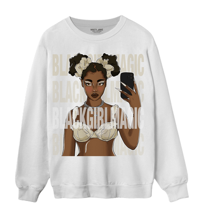Gratitude 11s Sweatshirt Match Black Magic Girl Selfie - NastyJamz