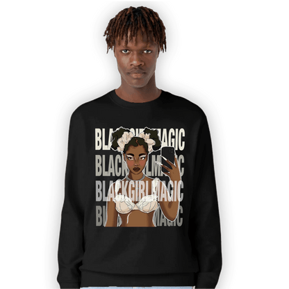 Neapolitan 11s Sweatshirt Match Black Magic Girl Selfie - NastyJamz