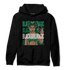 Celtic Lucky Green 1s Hoodie Match Black Magic Girl Selfie - NastyJamz