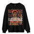 High OG Dusted Clay 1s Sweatshirt Match Black Magic Girl Selfie - NastyJamz
