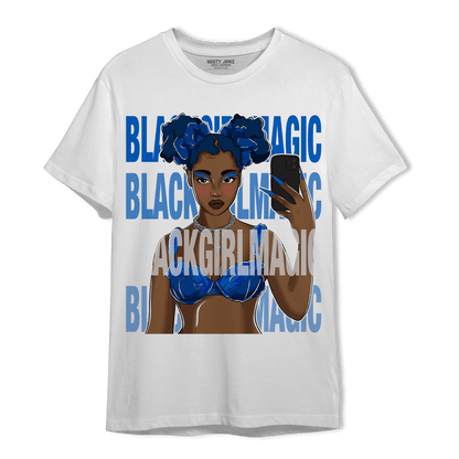 Royal Reimagined 1s T Shirt Match Black Magic Girl Selfie - NastyJamz