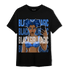 University Blue Toe 1s T Shirt Match Black Magic Girl Selfie - NastyJamz