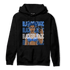 University Blue Toe 1s Hoodie Match Black Magic Girl Selfie - NastyJamz